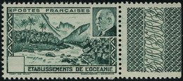 Neuf Sans Charnière N° 138a, 1f Vert Pétain Sans Indication De Valeur, Bdf, TB - Sonstige & Ohne Zuordnung