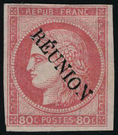 Neuf Avec Charnière N° 12, 80c Rose Cérès TB - Otros & Sin Clasificación