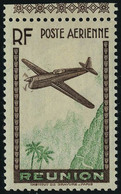 Neuf Avec Charnière N° 5, Avion En Vol, Brun Et Vert-jaune, Valeur Faciale Absente Et Variété : Fond Déplacé Vers Le Bas - Otros & Sin Clasificación