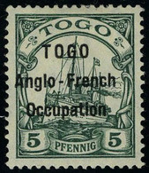 Neuf Avec Charnière N° 32, 5pf Anglo French Occupation, TB Signé A Brun - Autres & Non Classés