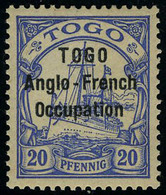 Neuf Sans Charnière N° 35, 20pf Anglo French Occupation, Type I  TB. Maury - Autres & Non Classés