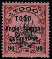 Neuf Avec Charnière N° 40, 80pf  Anglo French Occupation,  TB , Signé A Brun - Sonstige & Ohne Zuordnung