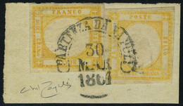 Fragment N° 15 + 16, 10gr + 20gr Faux Pour Servir, 10gr Type I, 20gr Effigie B Sr Fragment.Sassone  F6 + F10 4100 €, Sig - Autres & Non Classés