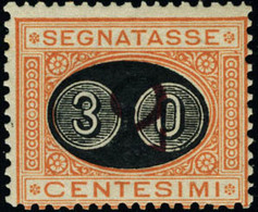 Neuf Avec Charnière N°24. 30 S/2c Orange. Cl. T.B. Signé Fiechi - Autres & Non Classés