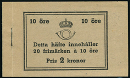 Neuf Sans Charnière Carnet N°C260a II. 10ö Violet. Dentelés 3 Côtés Tenant à Dentelés 4 Côtés. Feuillets Agrafés à L'env - Altri & Non Classificati