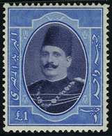 Neuf Avec Charnière N° 92/3, 200m Et 1£ Fouad 1er, T.B. - Autres & Non Classés