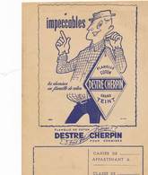 Vieux Papiers Protège-cahier Publicitaire  Chemises DESTRE CHERPIN- B3360 - R11 (non Utilisé)+port - H