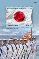 DJIBOUTI 2018 MNH** Japanese Flag Japanische Fahne Drapeau Japonais S/S - OFFICIAL ISSUE - DH1829 - Francobolli