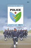 DJIBOUTI 2018 MNH** National Police Polizei S/S - IMPERFORATED - DH1829 - Police - Gendarmerie