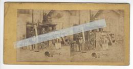 ILE MAURICE MAURITIUS ? LE LABORATOIRE DE CHIMIE Circa 1855 PHOTO STEREO /FREE SHIPPING REGISTERED - Photos Stéréoscopiques