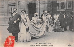 ¤¤   -  PARIS   -  MI-CAREME De 1910  -  Entrée De La Reine Des Reines à L'Elysée  -  ¤¤ - Arrondissement: 17