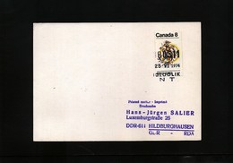 Canada 1974 Interesting Arctic Cover - Estaciones Científicas Y Estaciones Del Ártico A La Deriva