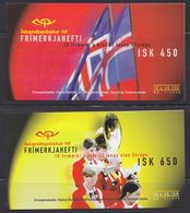 Europa Cept 1998 Iceland 2 Booklets ** Mnh (39777) - 1998