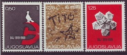 YUGOSLAVIA 1318-1320,unused - Neufs