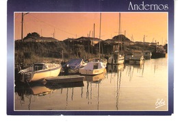 Andernos-les-Bains (Gironde)-Le Port Ostréicole-Huître-Flamme SECAP Salon International De Modelisme Bordeaux-Lac 1995 - Andernos-les-Bains
