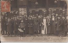 PARIS - GRAND MAGASIN " A REAUMUR " - PRÊT-à-PORTER - Vêtements - "SOUVENIR Du  7 Janvier 1909" - Carte-photo - A Voir ! - Otros & Sin Clasificación