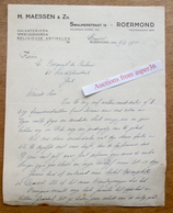 Speelgoederen, Religieuse Artikelen, H. Maessen & Zn.,Swalmerstraat, Roermond 1941 - Netherlands