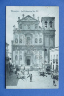 Cartolina Mesagne - La Collegiata - 1915 Ca.. - Brindisi