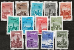 Hongrie 1966-1967 N° Y&T :  PA. 279 à 291 ** - Ongebruikt