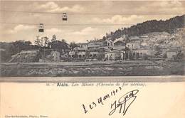 30-ALAIS- LES MINES ( CHEMIN DE FER AERIEN ) - Alès