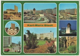 Chemnitz Karl Marx Stadt - Mehrbildkarte 17   Großbildkarte - Chemnitz (Karl-Marx-Stadt 1953-1990)