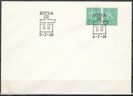 Finland 1968 - Maritime Festival Of Kotka - Commemorative Postmark 5.7.1968 - Brieven En Documenten