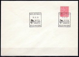 Finland 1969 - World Conference On Women In Helsinki - Commemorative Postmark 18.6.1969 - Covers & Documents