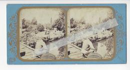 FRANCE LE COURS D'EAU Circa 1855 PHOTO STEREO /FREE SHIPPING REGISTERED - Photos Stéréoscopiques