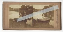 FRANCE LA BAIGNADE Circa 1855 PHOTO STEREO /FREE SHIPPING REGISTERED - Photos Stéréoscopiques