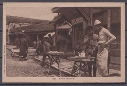 BALKANS  ,  KAFFEE   VERKAUFER  , COFFEE SELLER  ,  OLD   POSTCARD - Europe