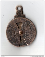 CALENDARIUM PERPETUUM . CALENDRIER PERPÉTUEL PENDENTIF ALLEMAND - Réf. N°73M - - Other & Unclassified