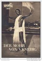 Progress-Filmprogramm 50/63 - Der Mohr Von Venedig - Film & TV