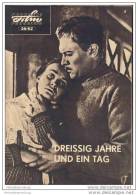 Progress-Filmprogramm 30/62 - Dreissig Jahre Und Ein Tag - Films & TV