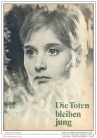 Film Für Sie Progress-Filmprogramm 113/68 - Die Toten Bleiben Jung - Film & TV