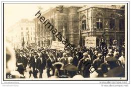 Cottbus - Festumzug Wien - Sängerbundesfest 1928 - Foto-AK - Cottbus