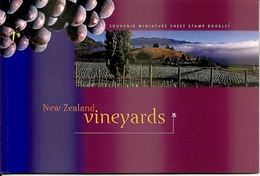 NEW ZEALAND, 1997, Booklet 85,  $ 13.40, Vineyards Prestige - Booklets