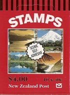 NEW ZEALAND, 1998, Booklet 89a,  $ 4.00, Slogan: Scenic Skies - Booklets