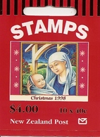 NEW ZEALAND, 1998, Booklet 92,  $ 4.00, Christmas - Booklets