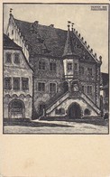 AK Volkach A. Main - Rathaus - Gezeichnet Von Alois Leibinger - 1918 (36026) - Kitzingen