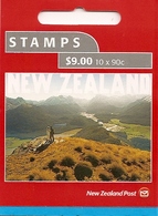 NEW ZEALAND, 2002, Booklet 108a, Tourism, Reprint 10x90c - Booklets