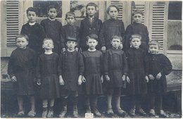 Enseignement – Carte-photo Enfants, école,  Photo Pour Tous, Champigny ( Bon De Commande Collé Au Verso  ( CPH ) - Ecoles