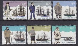 Ross Dependency 1995 Antarctic Explorers 6v ** Mnh (39803) - Unused Stamps