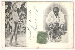 Guinée Française - Fillette Soussou - Chez Le Coiffeur - 1910 - Guinée Française