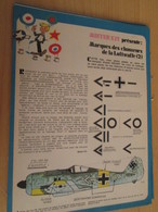 Page Issue De SPIROU Années 70 / MISTER KIT Présente : LES MARQUES DES CHASSEURS DE LA LUFTWAFFE 1939-1945 (2) - Frankrijk