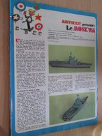 Page Issue De SPIROU Années 70 / MISTER KIT Présente : CROISEUR URSS MOSKWA De AIRFIX 1/600e - Frankreich
