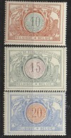 PIA - BEL -  1902-05 : Francobolli Per Pacchi Postali - Cifre E Ruota Alata -  (Yv Pacchi 28-42) - Equipaje