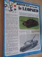 Page Issue De SPIROU Années 70 / MISTER KIT Présente : LE CHAR LEOPARD De TAMIYA 1/35e - Frankrijk