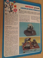 Page Issue De SPIROU Années 70 / MISTER KIT Présente : AMERICAN SPACE PROGRAM Par REVELL - Frankrijk