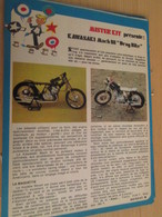 Page Issue De SPIROU Années 70 / MISTER KIT Présente : LA MOTO KAWASAKI MACH III "DRAG BIKE" De REVELL - Frankreich