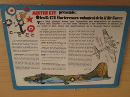 Page Issue De SPIROU Années 70 / MISTER KIT Présente : LES B-17E DE LA 8e AIR FORCE - France